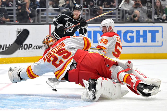 NHL: Calgary Flames at Los Angeles Kings