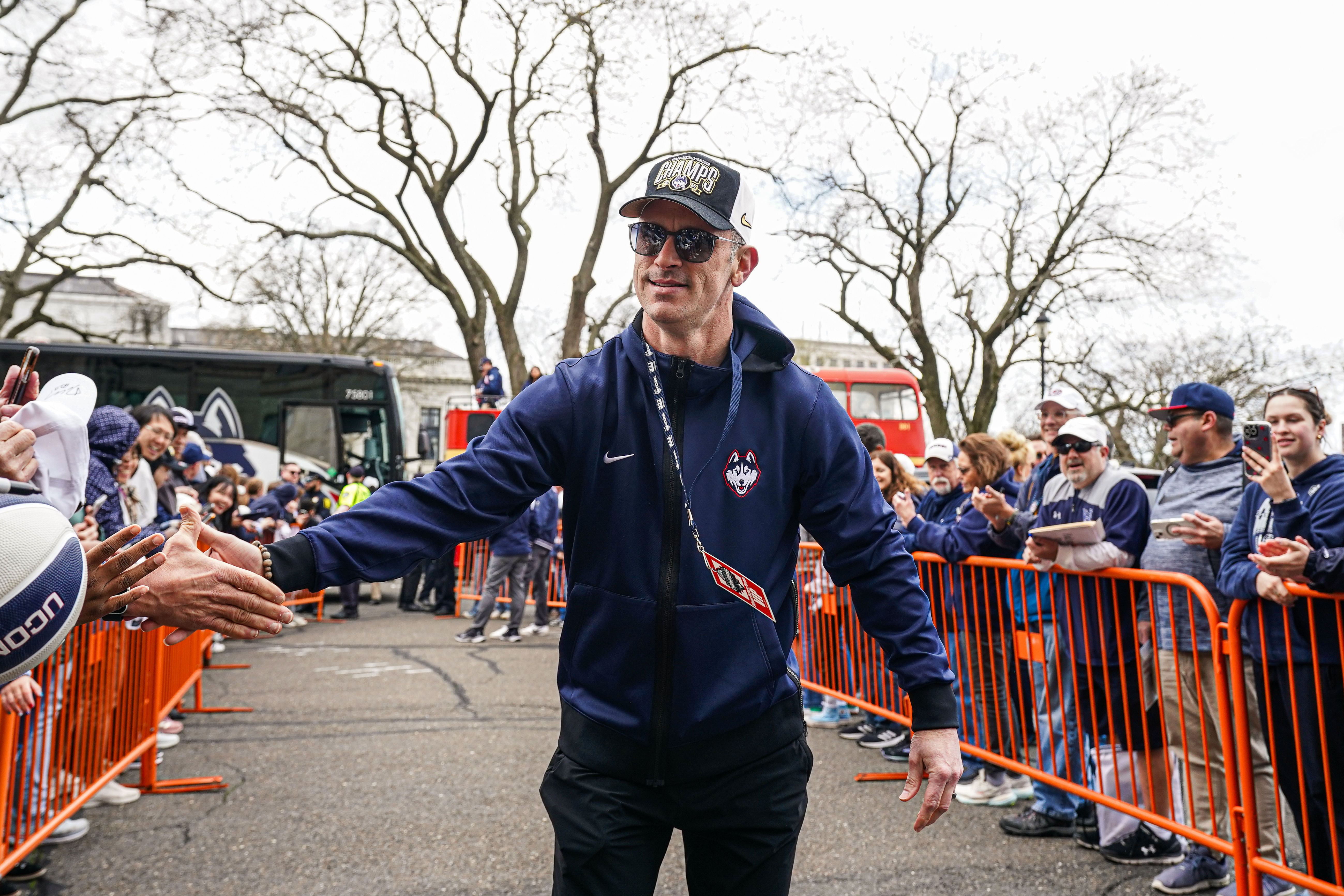 UConn Huskies HC Dan Hurley