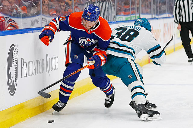 NHL: San Jose Sharks at Edmonton Oilers