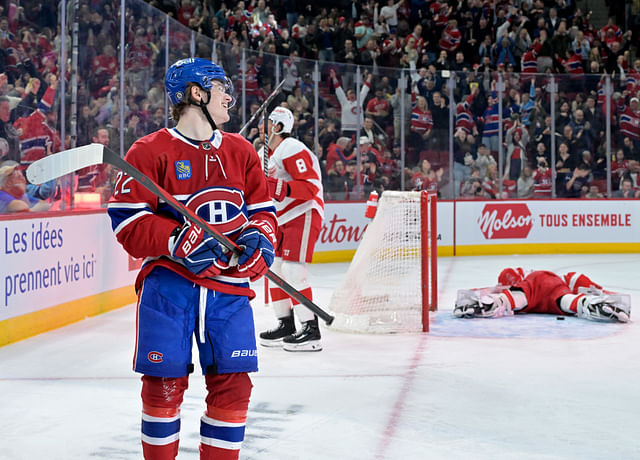 NHL: Detroit Red Wings at Montreal Canadiens