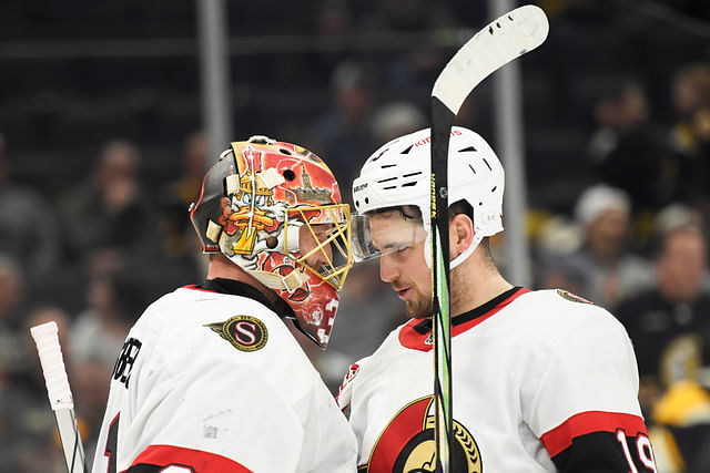 NHL: Ottawa Senators at Boston Bruins