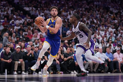 Klay Thompson shows off signature shooting skill set in off-season run