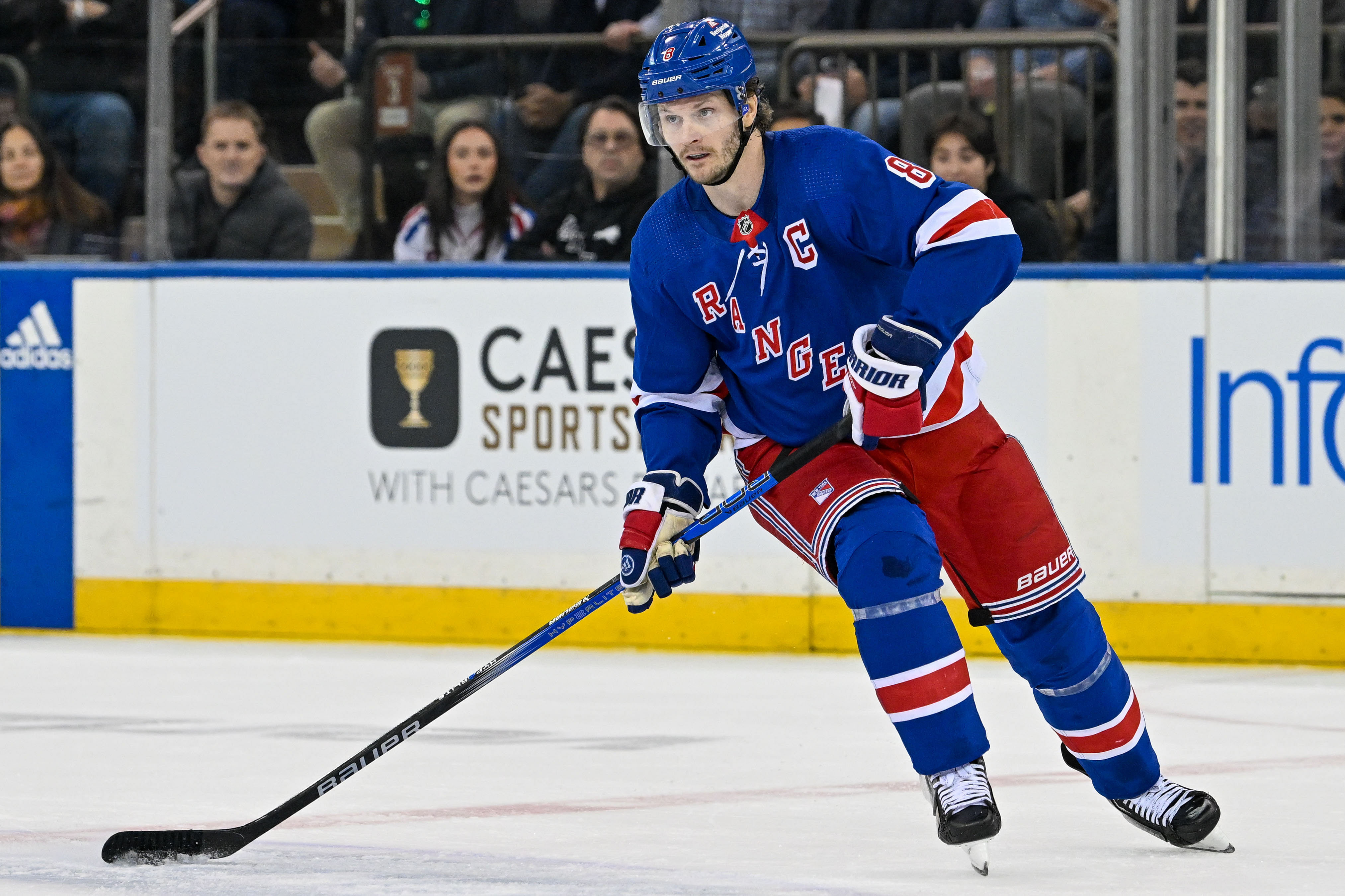 NHL: Stanley Cup Playoffs-Washington Capitals at New York Rangers