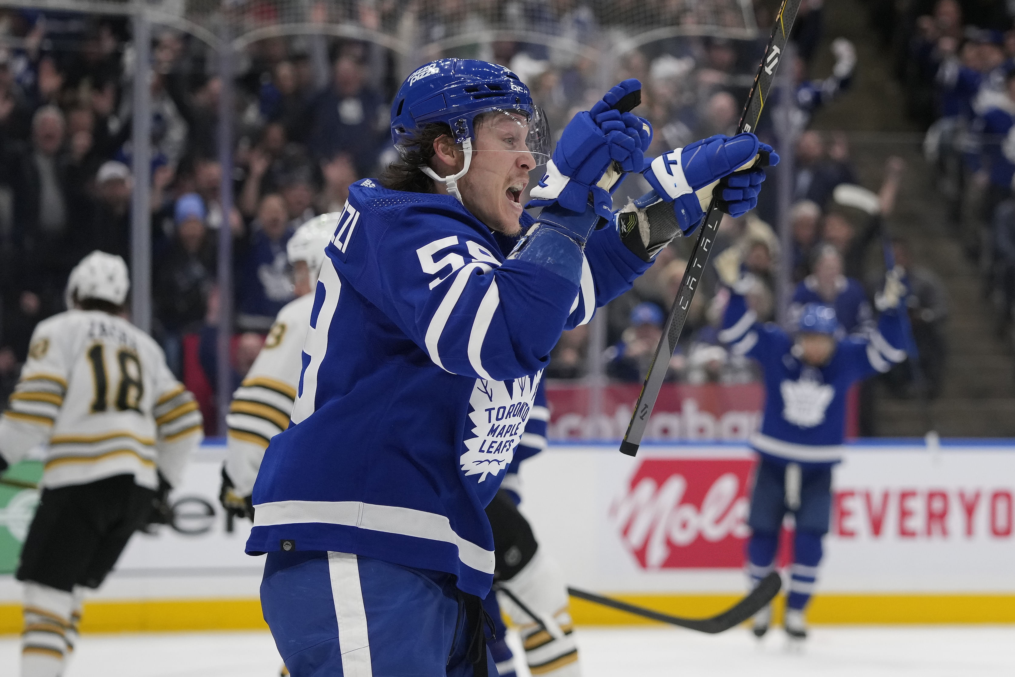 NHL: Stanley Cup Playoffs-Boston Bruins at Toronto Maple Leafs