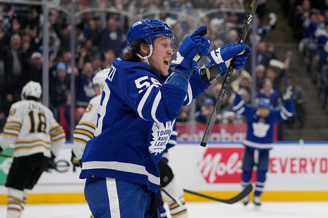 NHL: Stanley Cup Playoffs-Boston Bruins at Toronto Maple Leafs