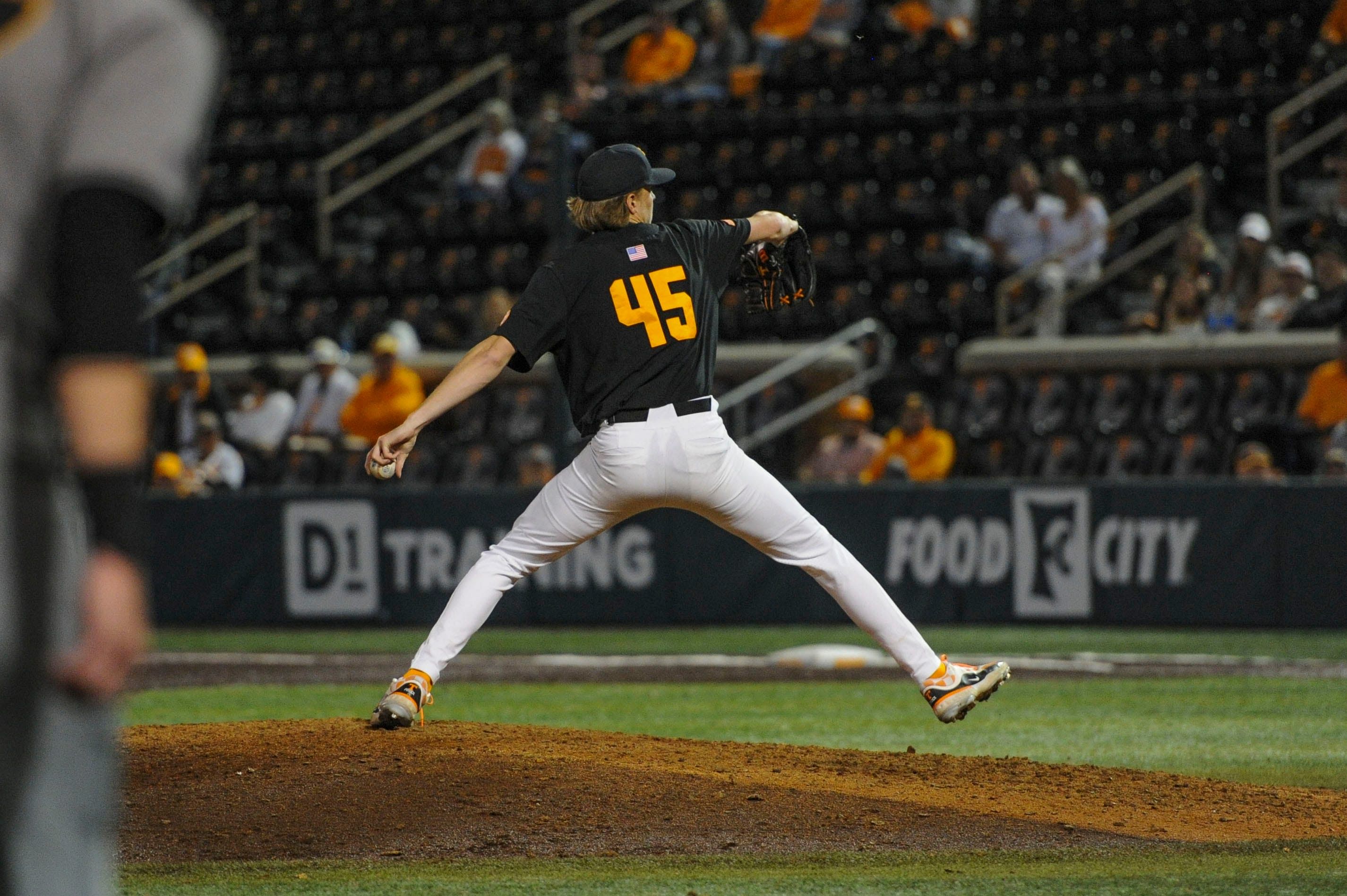 After a promising freshman season, pitcher Matthew Dallas is moving on from Tennessee in the transfer portal. (Photo Credit: Knoxville News-Sentinel)
