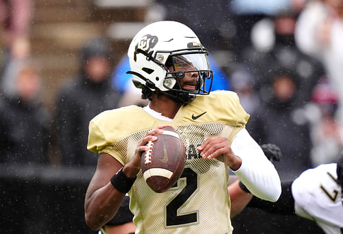 Shedeur Sanders figures to hear some Heisman rumblings at Colorado this fall.