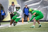 Oregon RB #20 Jordan James