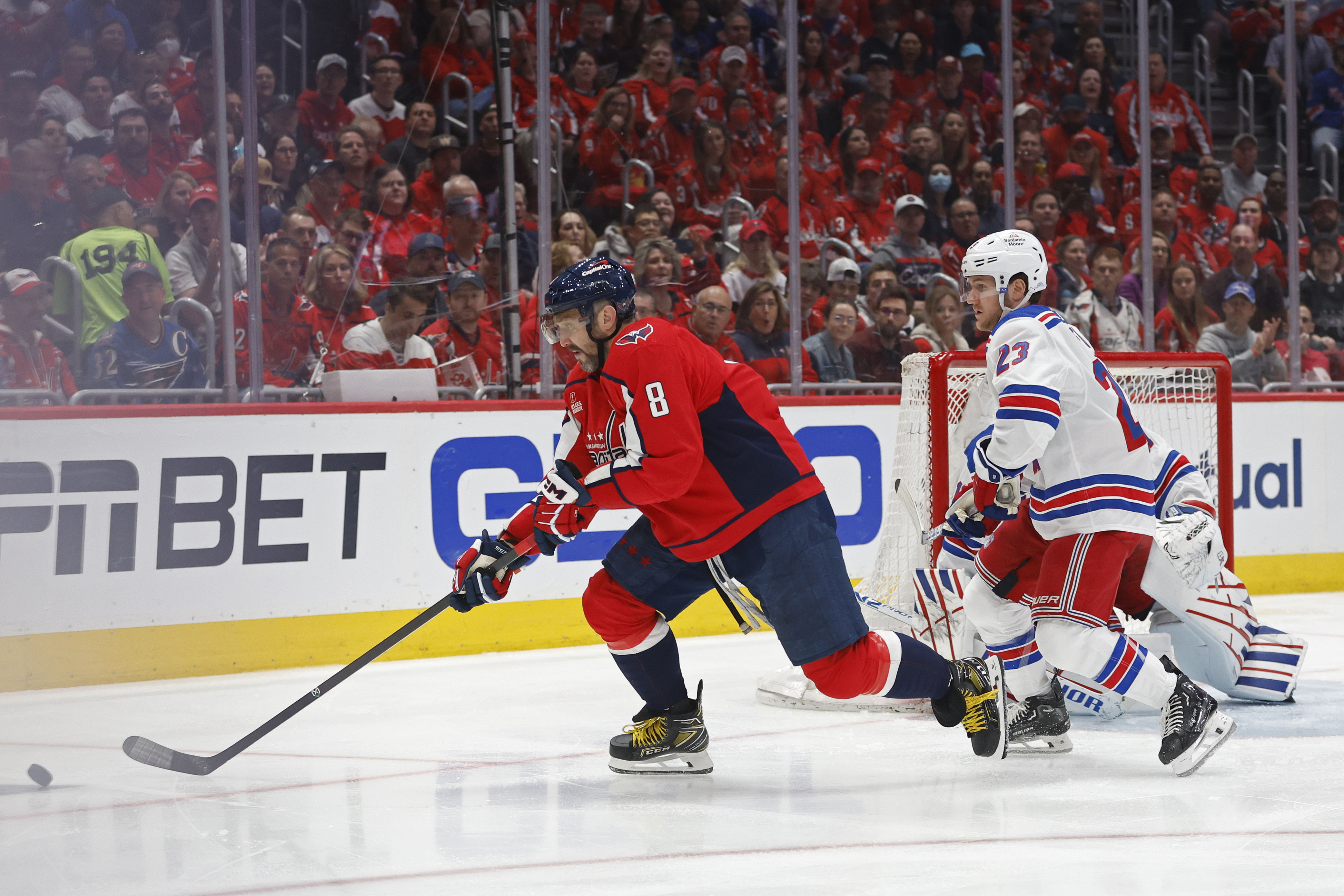 NHL: Stanley Cup Playoffs-New York Rangers at Washington Capitals