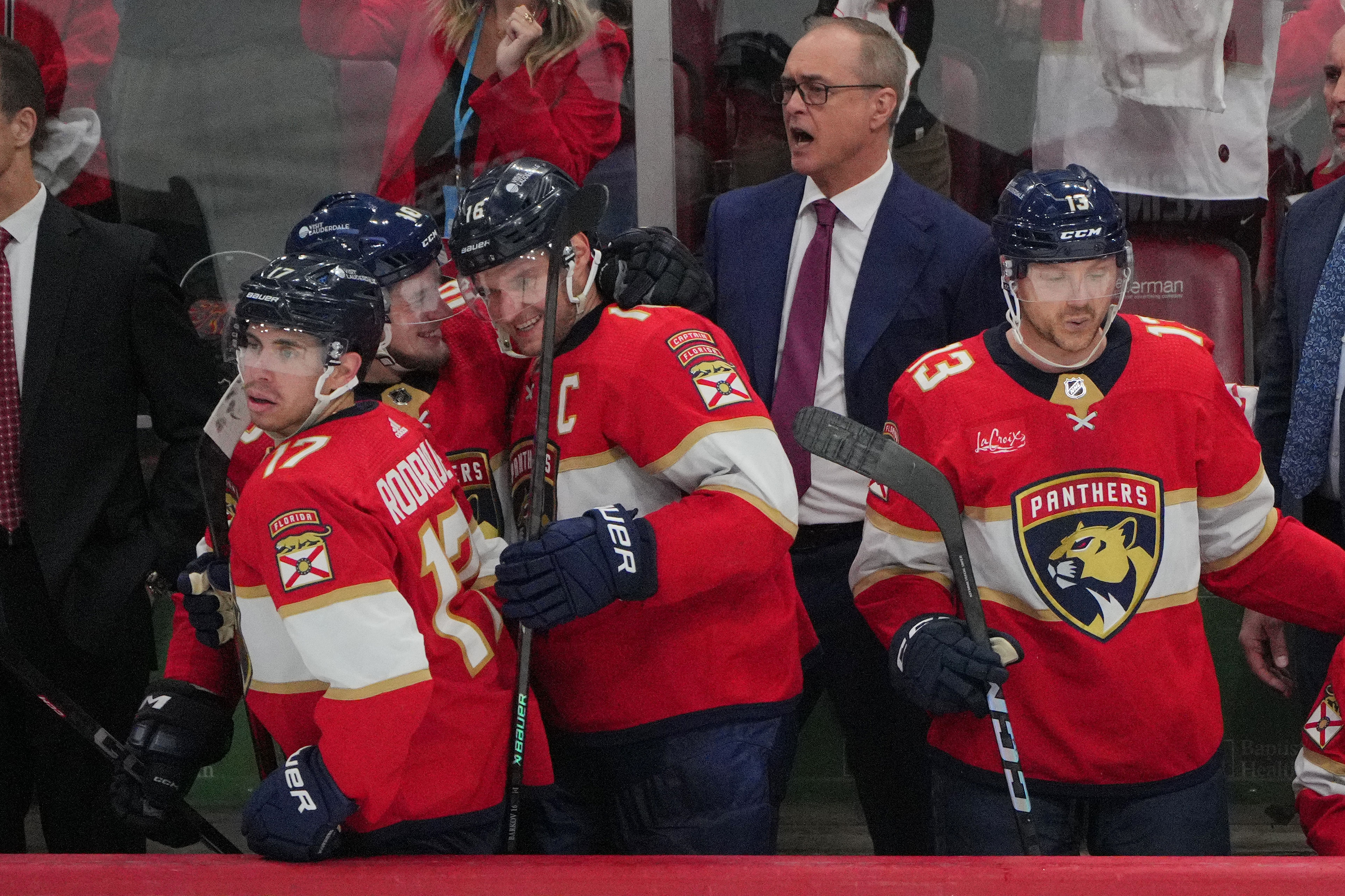 NHL: Stanley Cup Playoffs-Tampa Bay Lightning at Florida Panthers