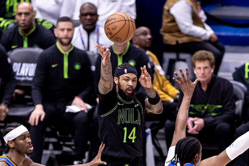 NBA Playoffs: Oklahoma City Thunder at New Orleans Pelicans (Getty)