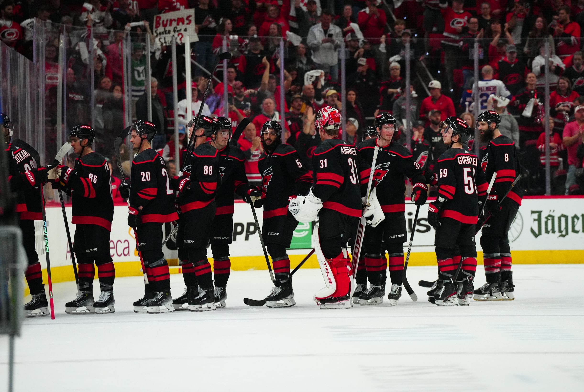 NHL: Stanley Cup Playoffs-New York Islanders at Carolina Hurricanes