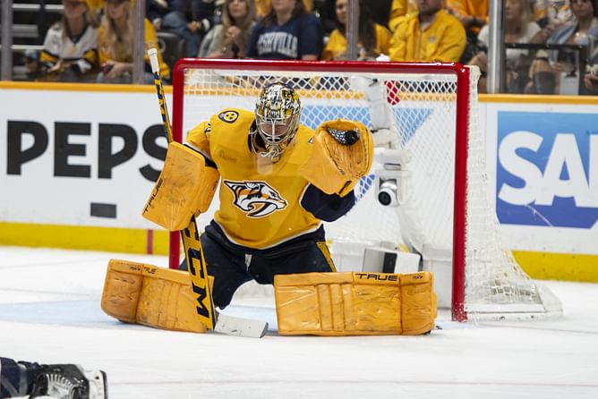NHL Rumors: Top insider believes $8,250,000 AAV deal for Juuse Saros could push Predators to trade star goalie