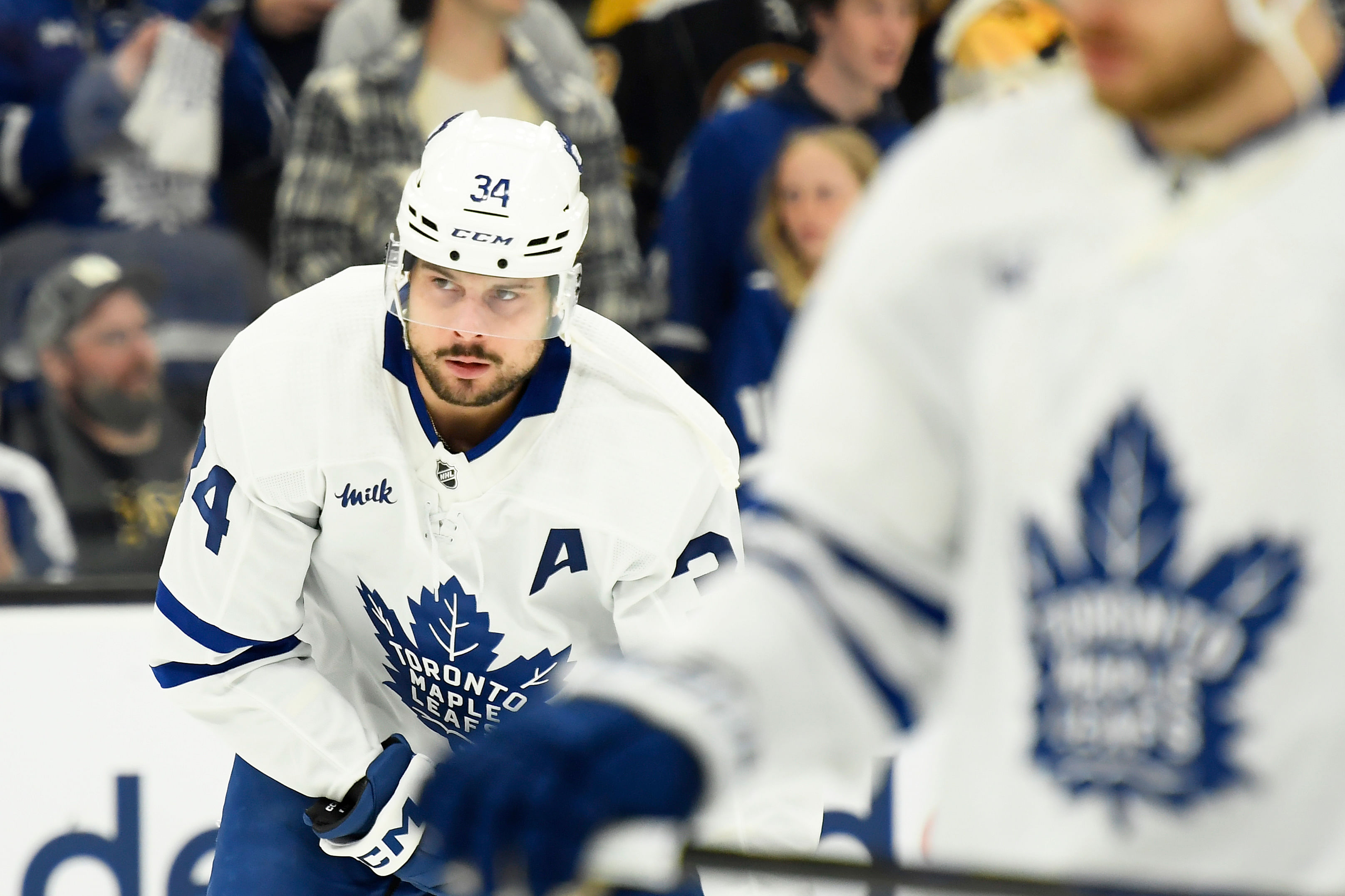 NHL: Stanley Cup Playoffs-Toronto Maple Leafs at Boston Bruins