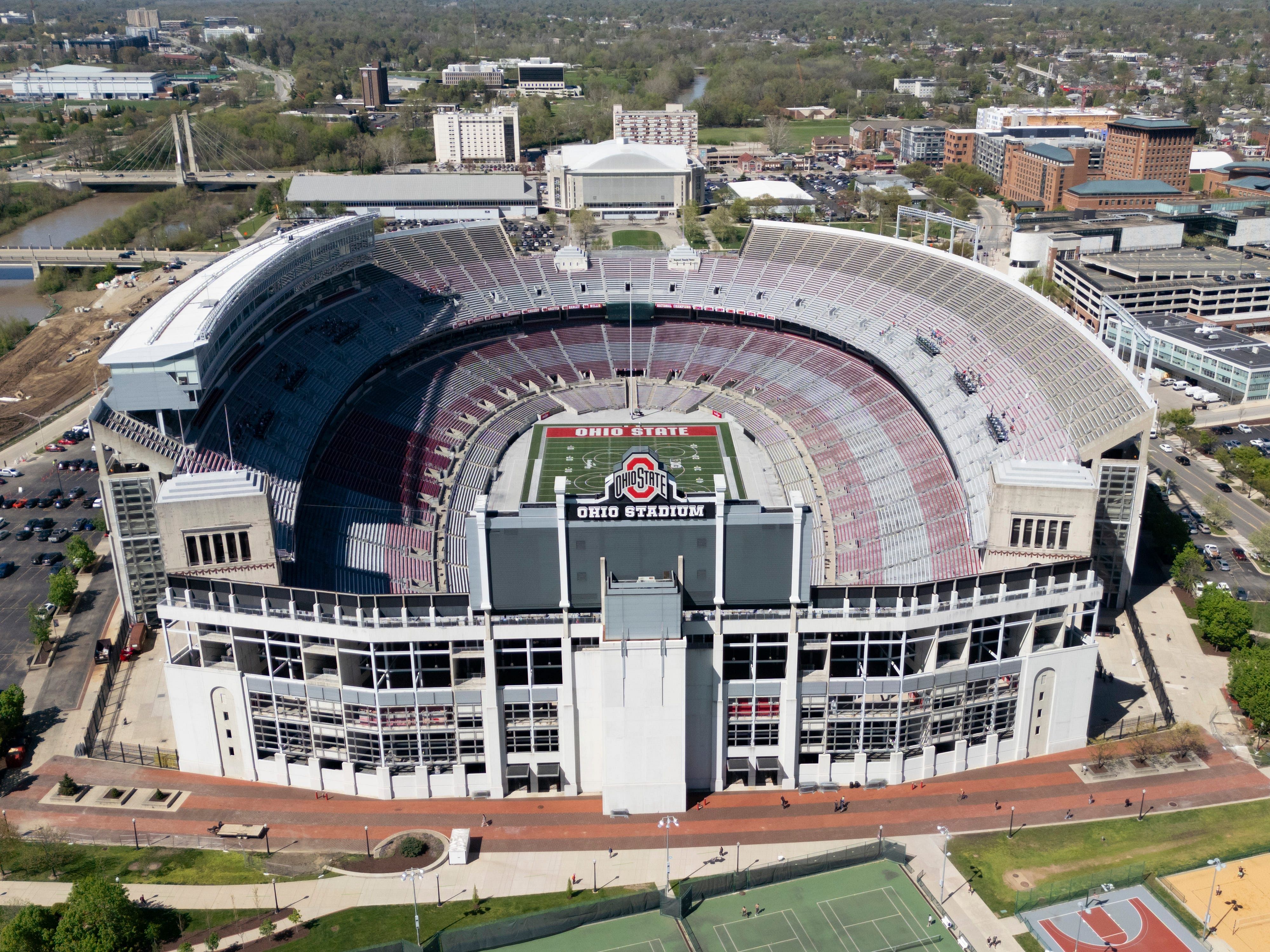 Ohio Stadium located in Columbus, OH