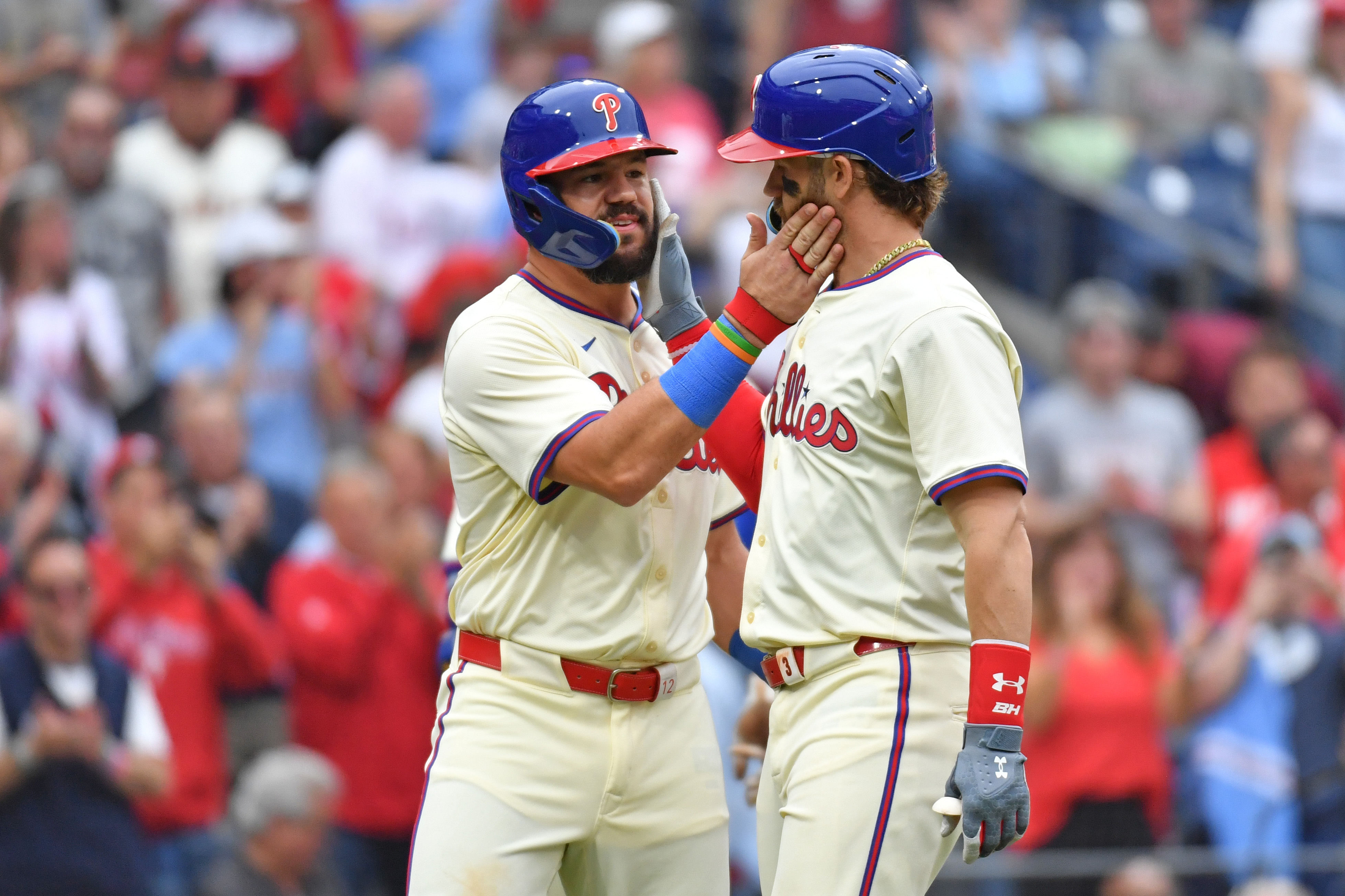Philadelphia Phillies - Bryce Harper and Kyle Schwarber (Image via Imagn)