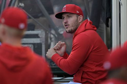 Mike Trout spoke on his own father in April