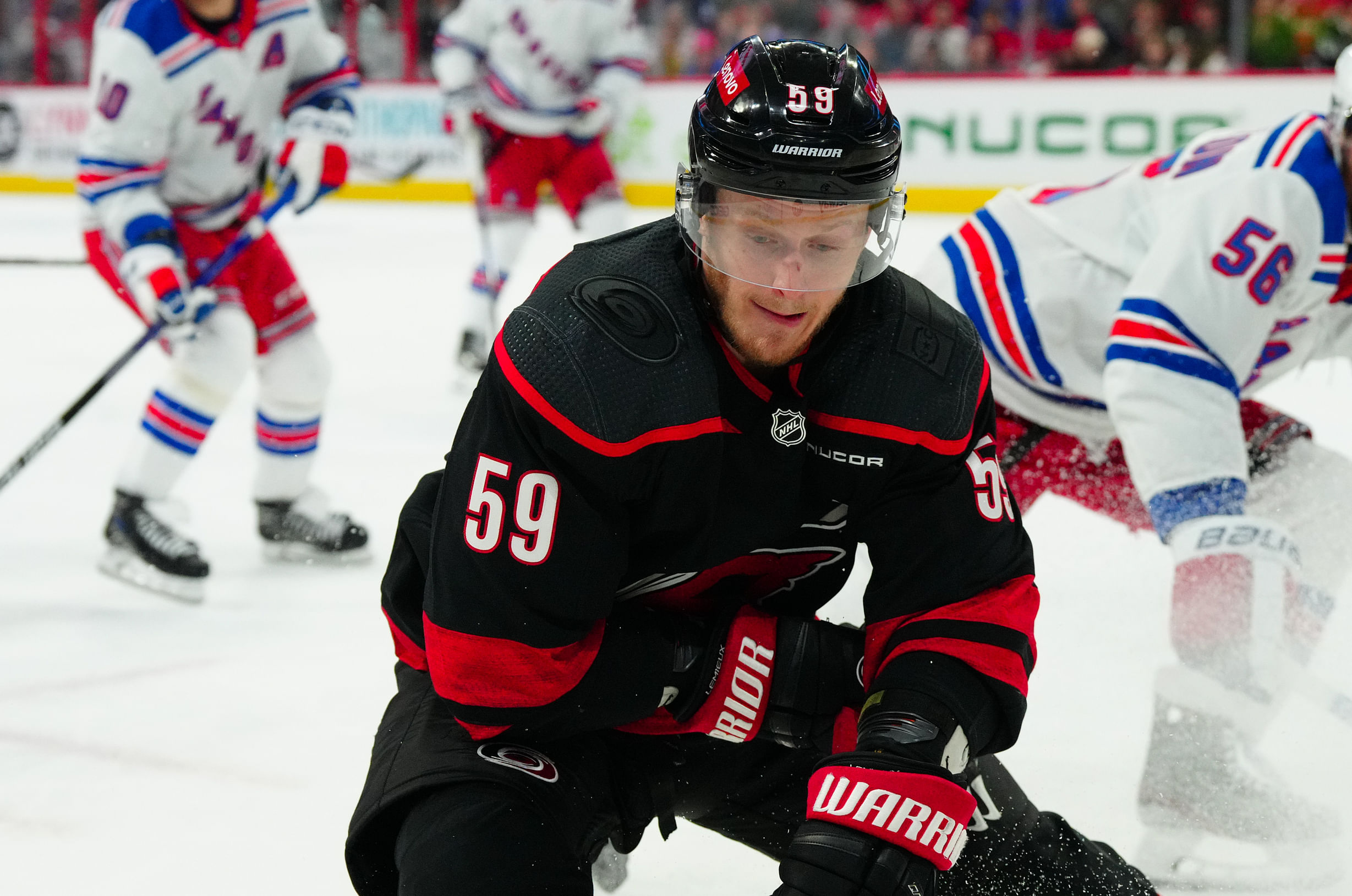 NHL: Stanley Cup Playoffs-New York Rangers at Carolina Hurricanes