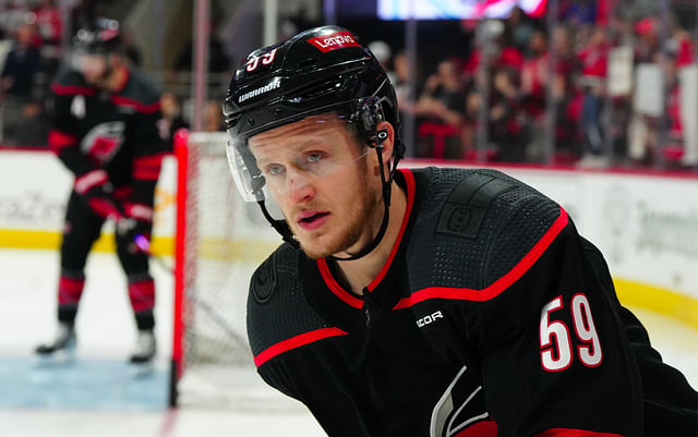 NHL: Stanley Cup Playoffs-New York Rangers at Carolina Hurricanes