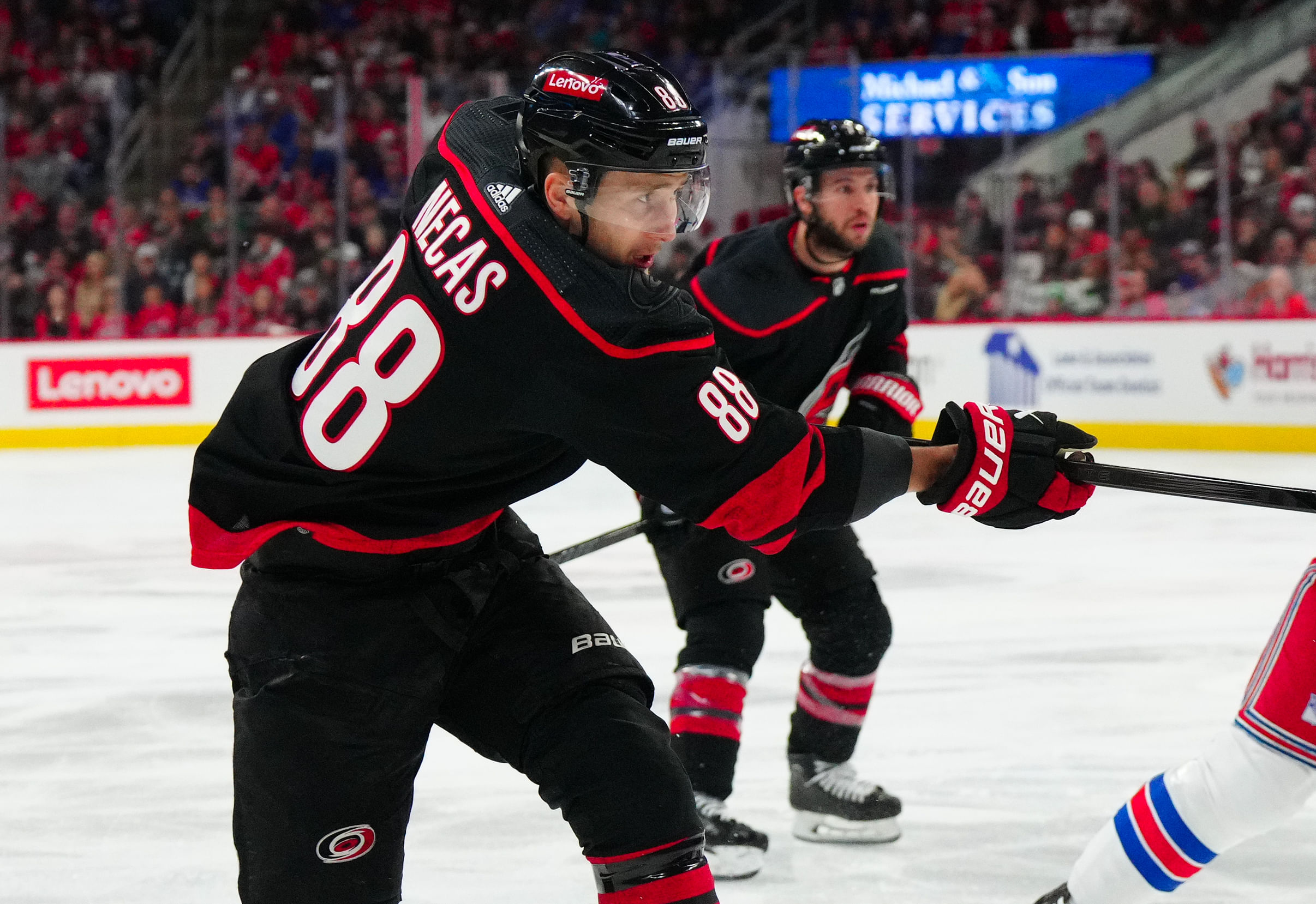 NHL: Stanley Cup Playoffs-New York Rangers at Carolina Hurricanes