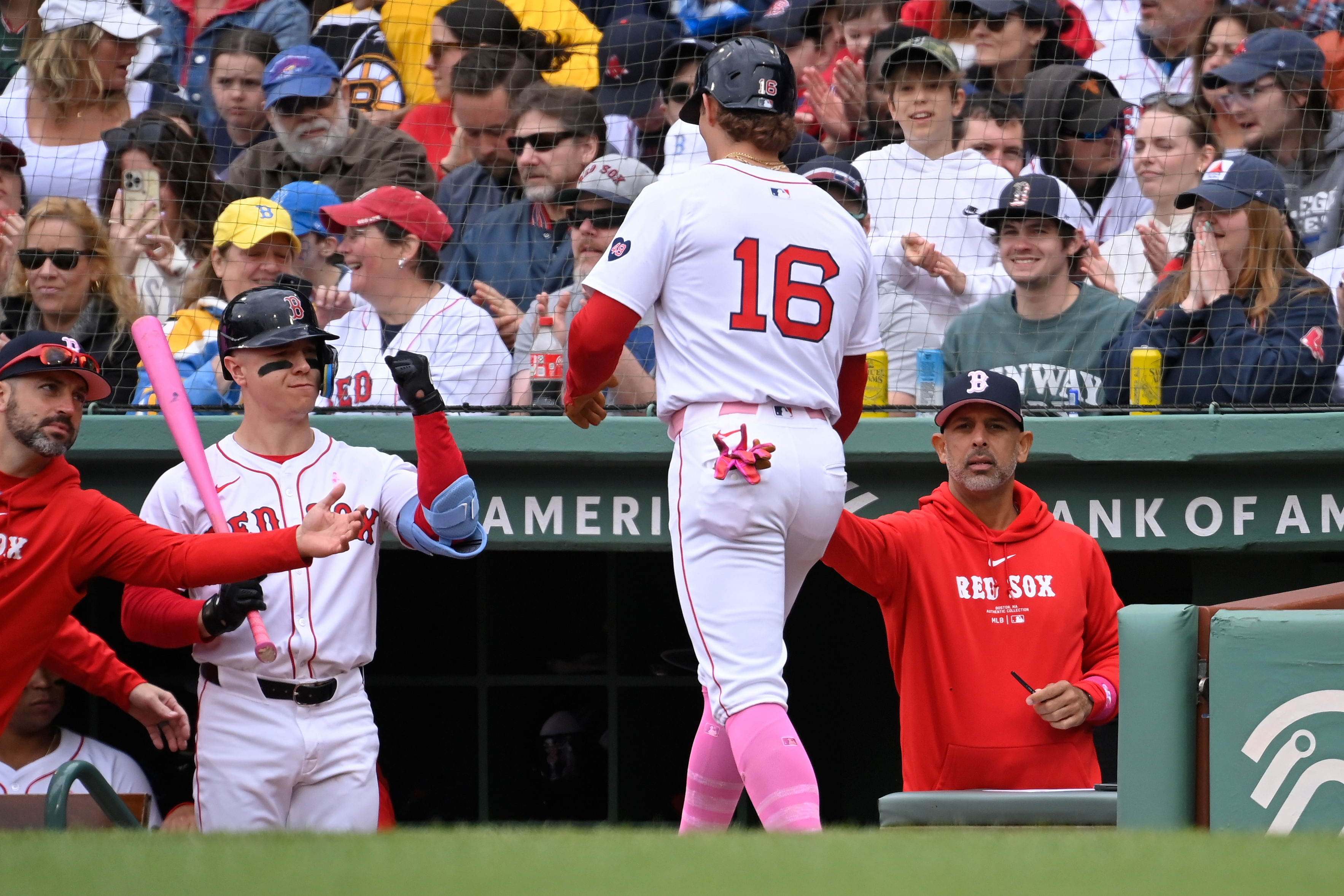 Boston Red Sox - Alex Cora and Jarren Duran (Image via USA Today)