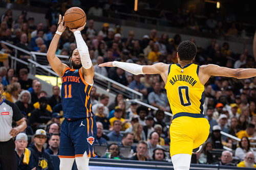 Jalen Brunson and Tyrese Haliburton are friends off the court. (Photo IMAGN)