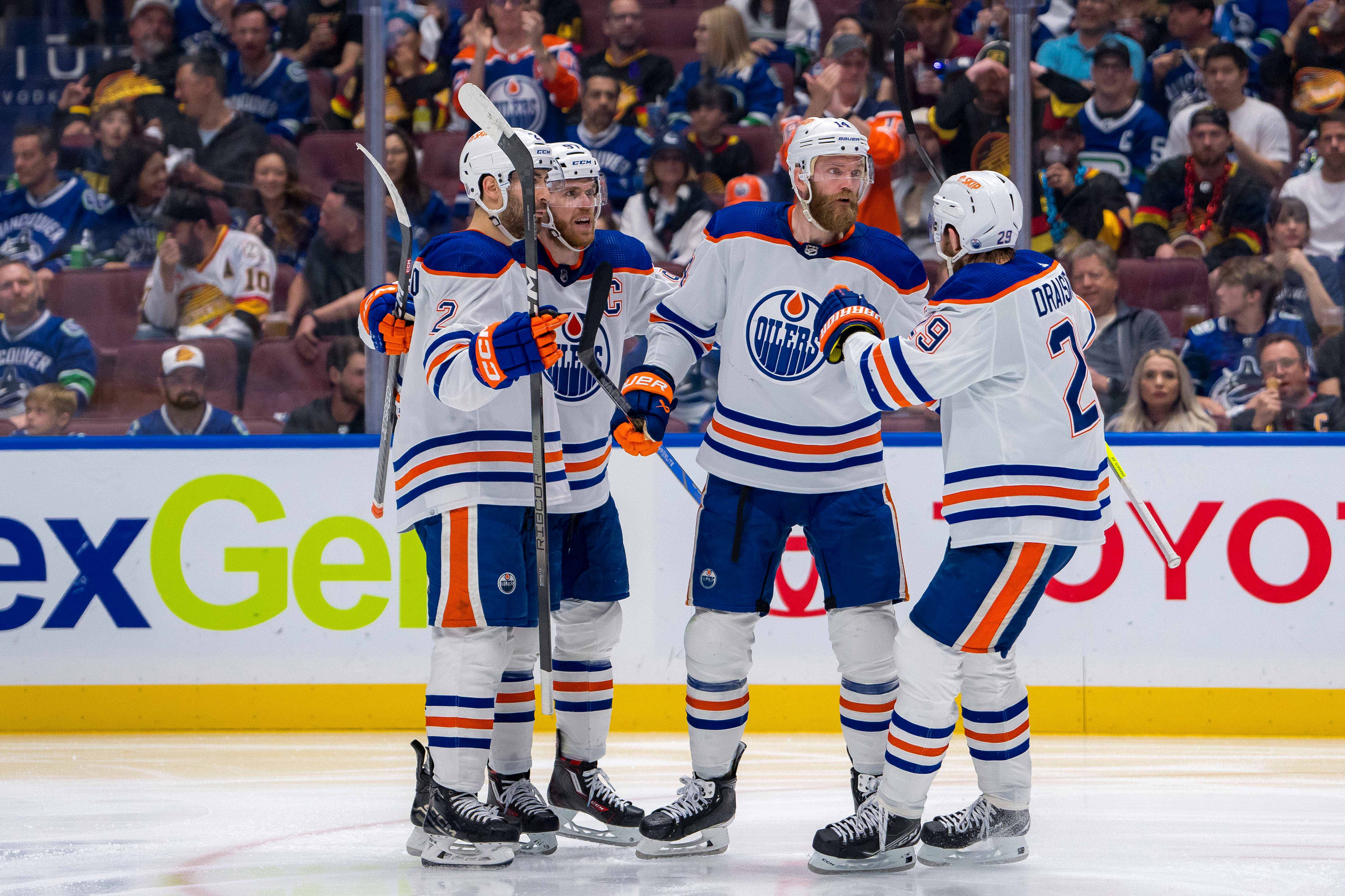 NHL: Stanley Cup Playoffs-Edmonton Oilers at Vancouver Canucks