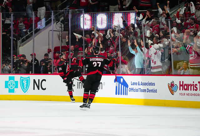 NHL: Stanley Cup Playoffs-New York Rangers at Carolina Hurricanes