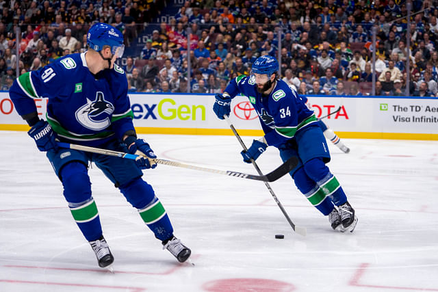 NHL: Stanley Cup Playoffs-Edmonton Oilers at Vancouver Canucks