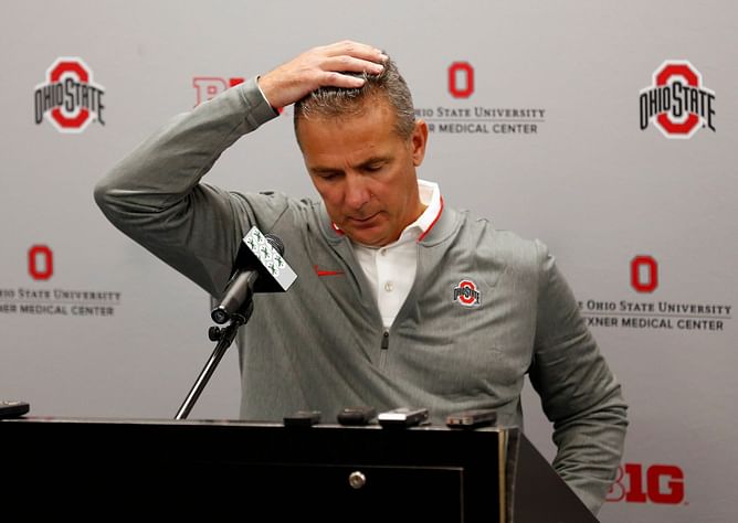 "Urban Meyer? lol" "Interesting choice" - Fans divided over former Ohio State HC's inclusion in 2025 College Football Hall of Fame Ballot