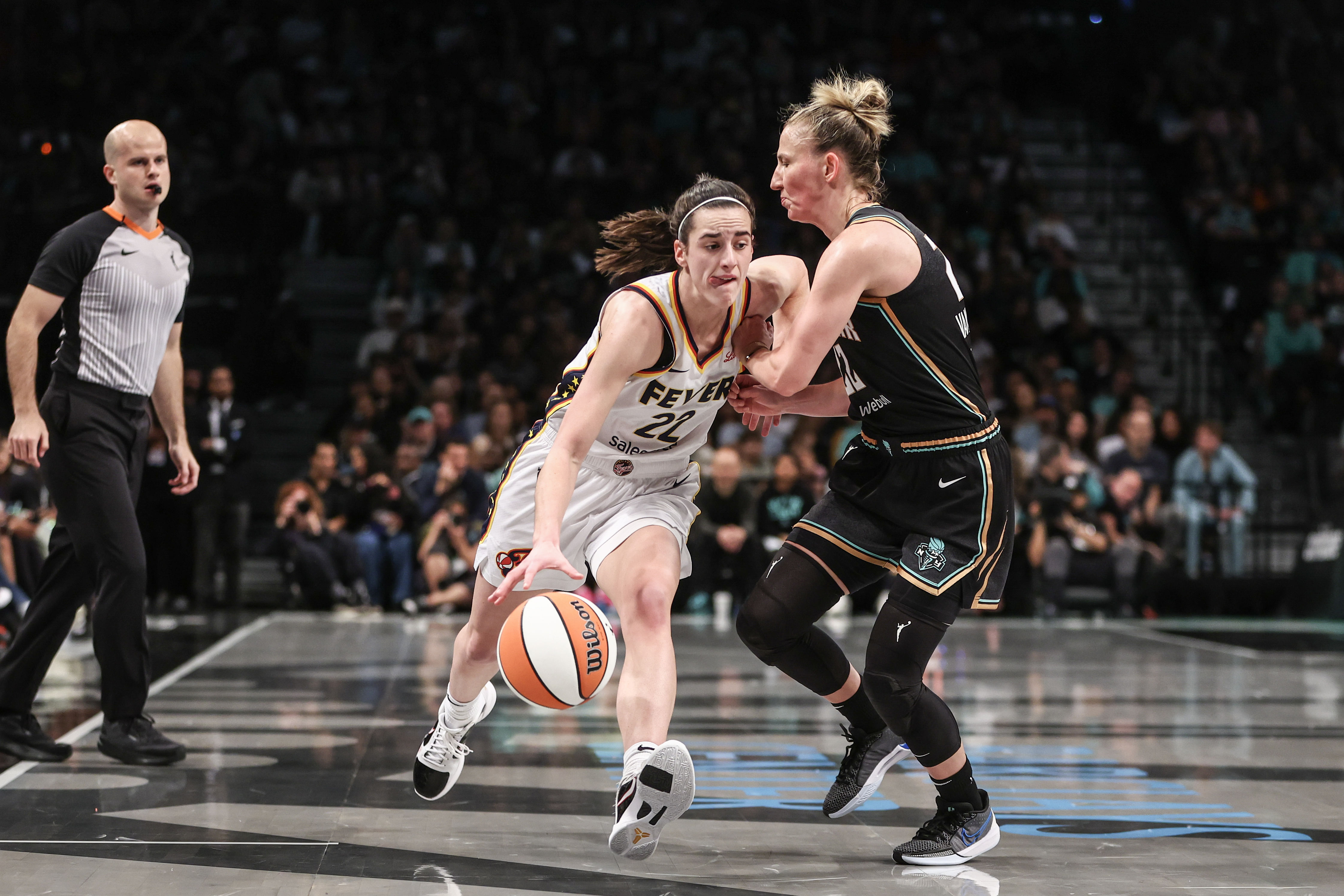 WNBA: Indiana Fever at New York Liberty