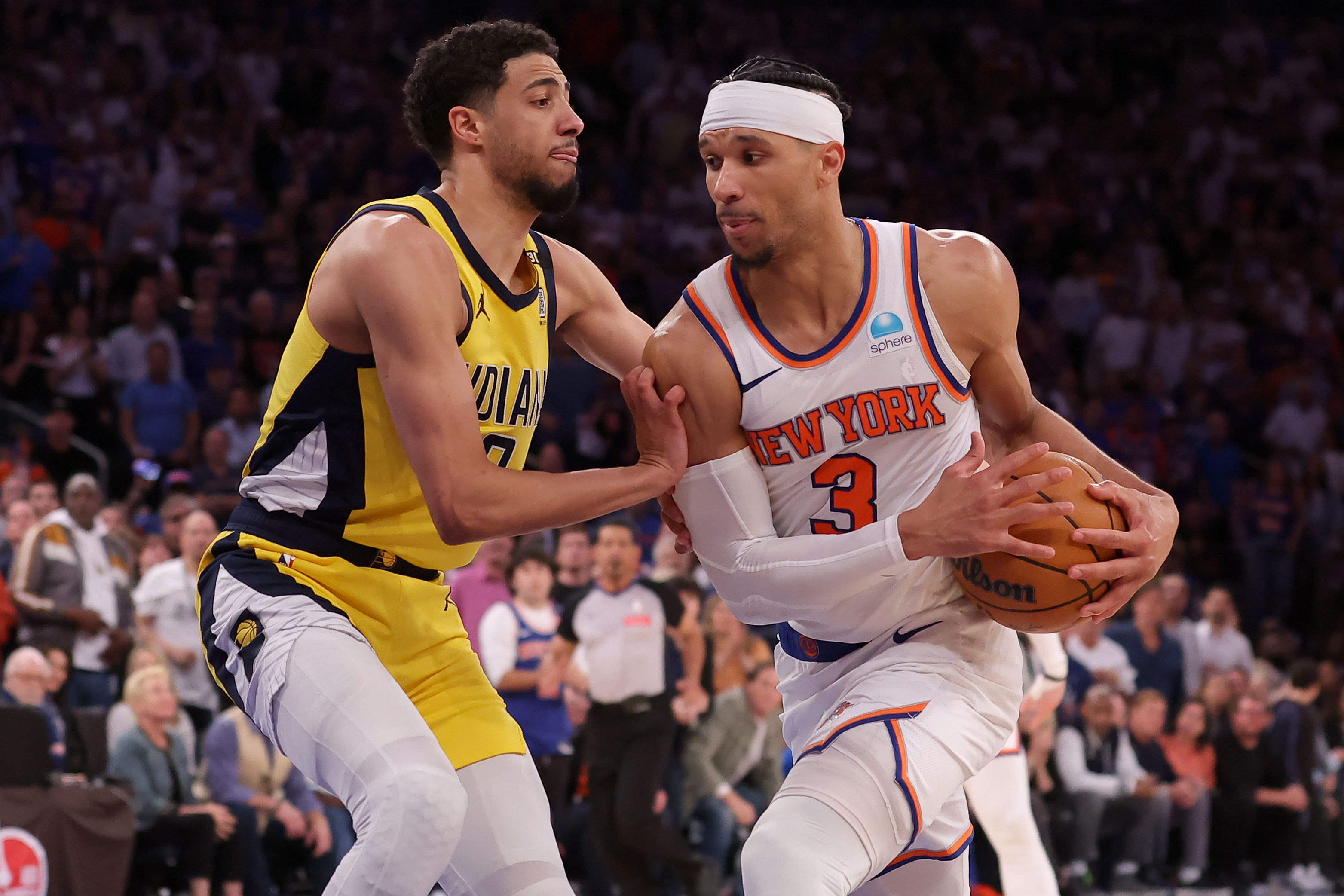 NBA: Playoffs-Indiana Pacers at New York Knicks