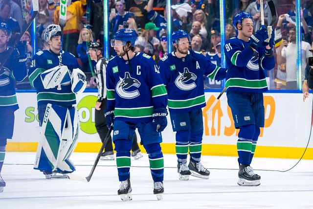 NHL: Stanley Cup Playoffs-Edmonton Oilers at Vancouver Canucks