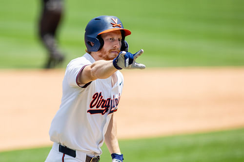 Virginia edged Mississippi State 5-4 on Saturday. After beating St. John's, Mississippi State has to beat UVA twice to advance.