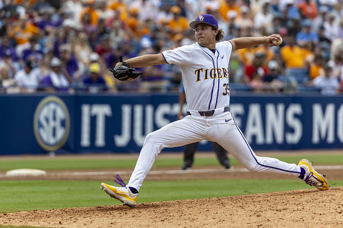 "I really wanted to set us up well for these next two games": Griffin Herring after big win for LSU in 2024 Regional Games