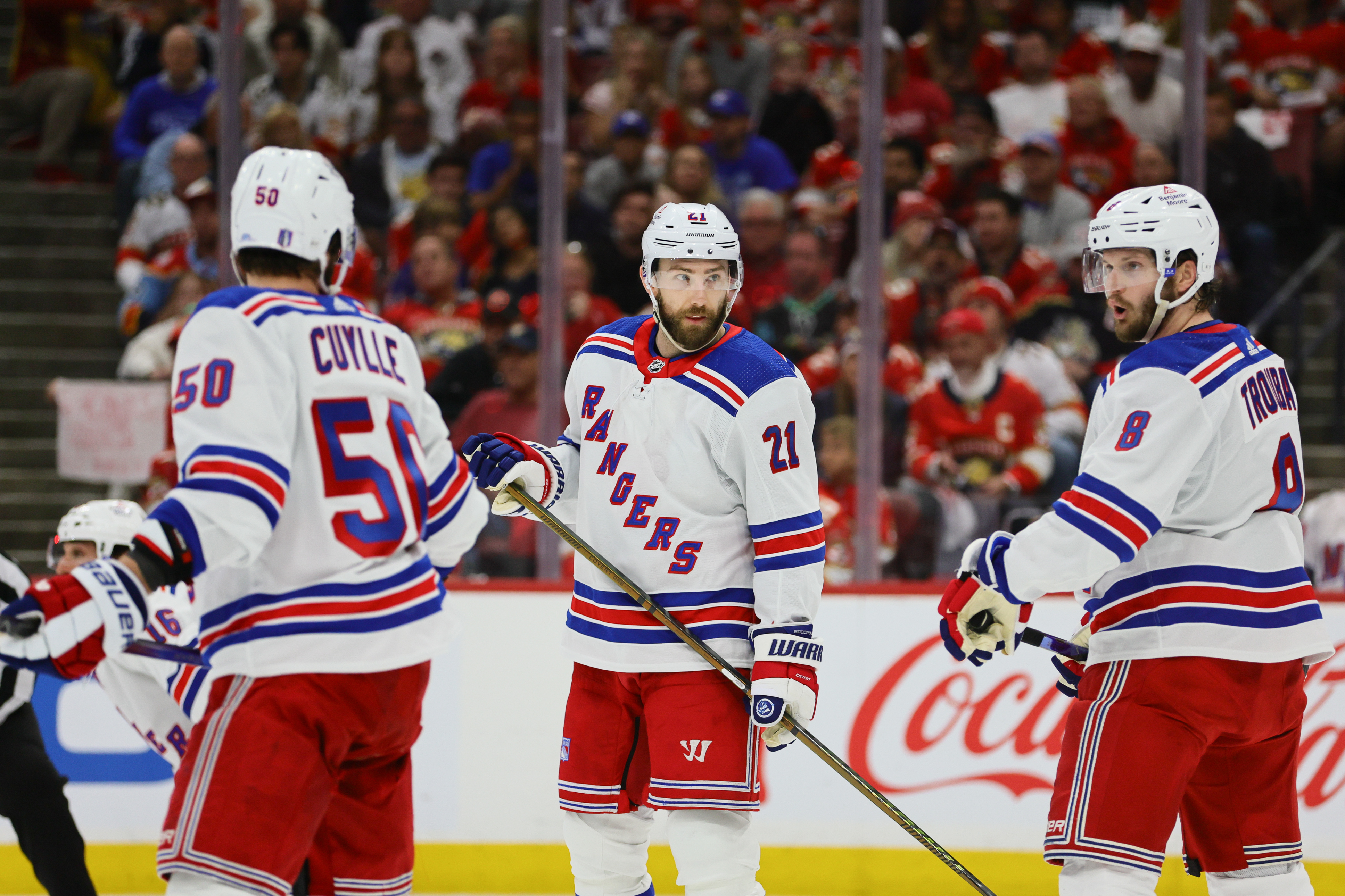 NHL: Stanley Cup Playoffs-New York Rangers at Florida Panthers