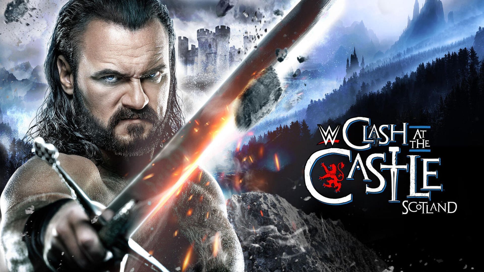 Clash at the Castle is the 21st event in UK. [Images via WWE.com]
