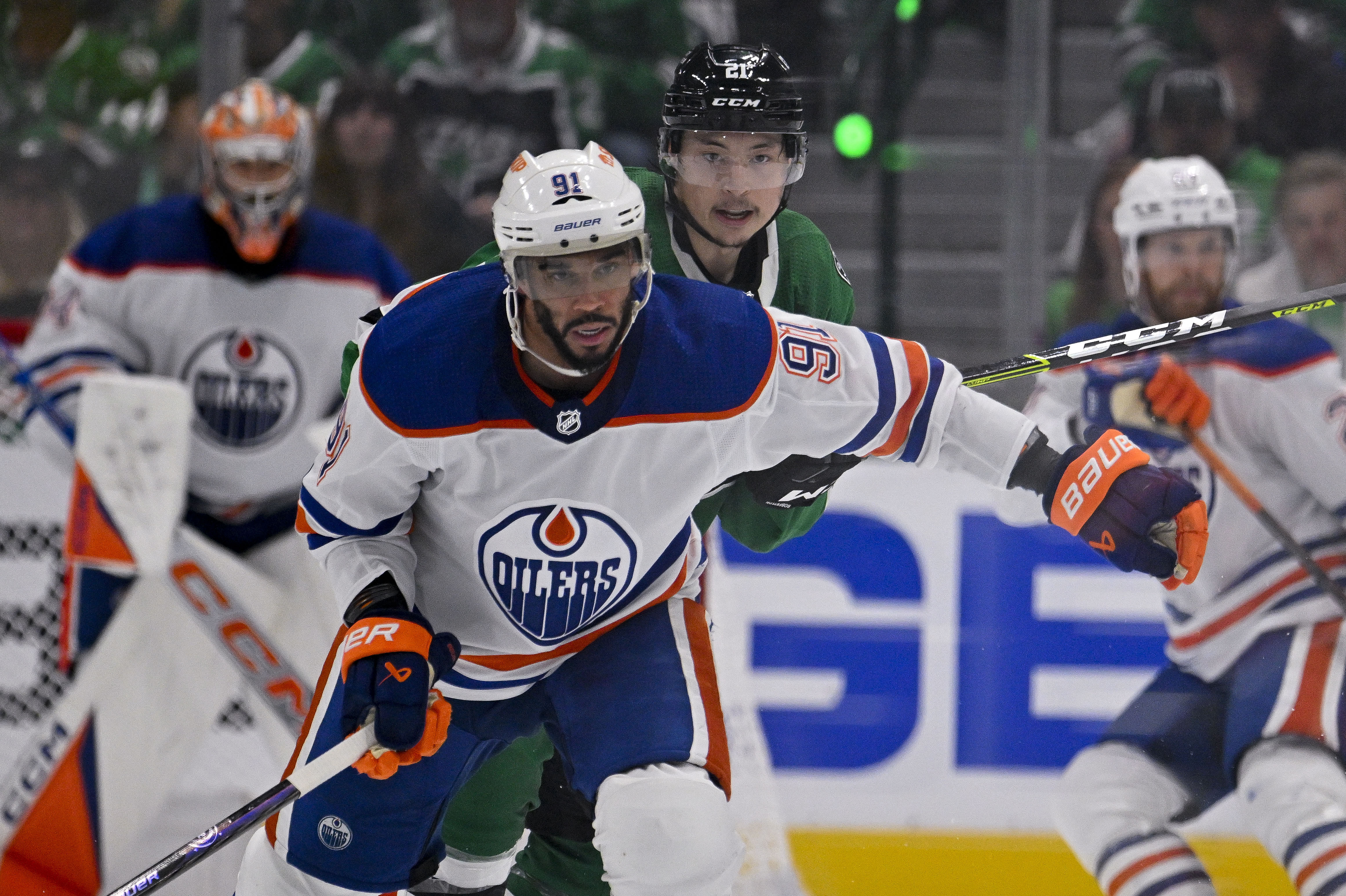 NHL: Stanley Cup Playoffs-Edmonton Oilers at Dallas Stars