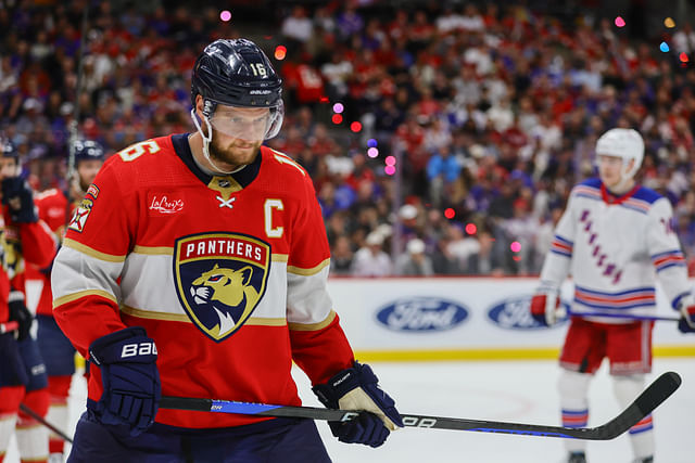 NHL: Stanley Cup Playoffs-New York Rangers at Florida Panthers