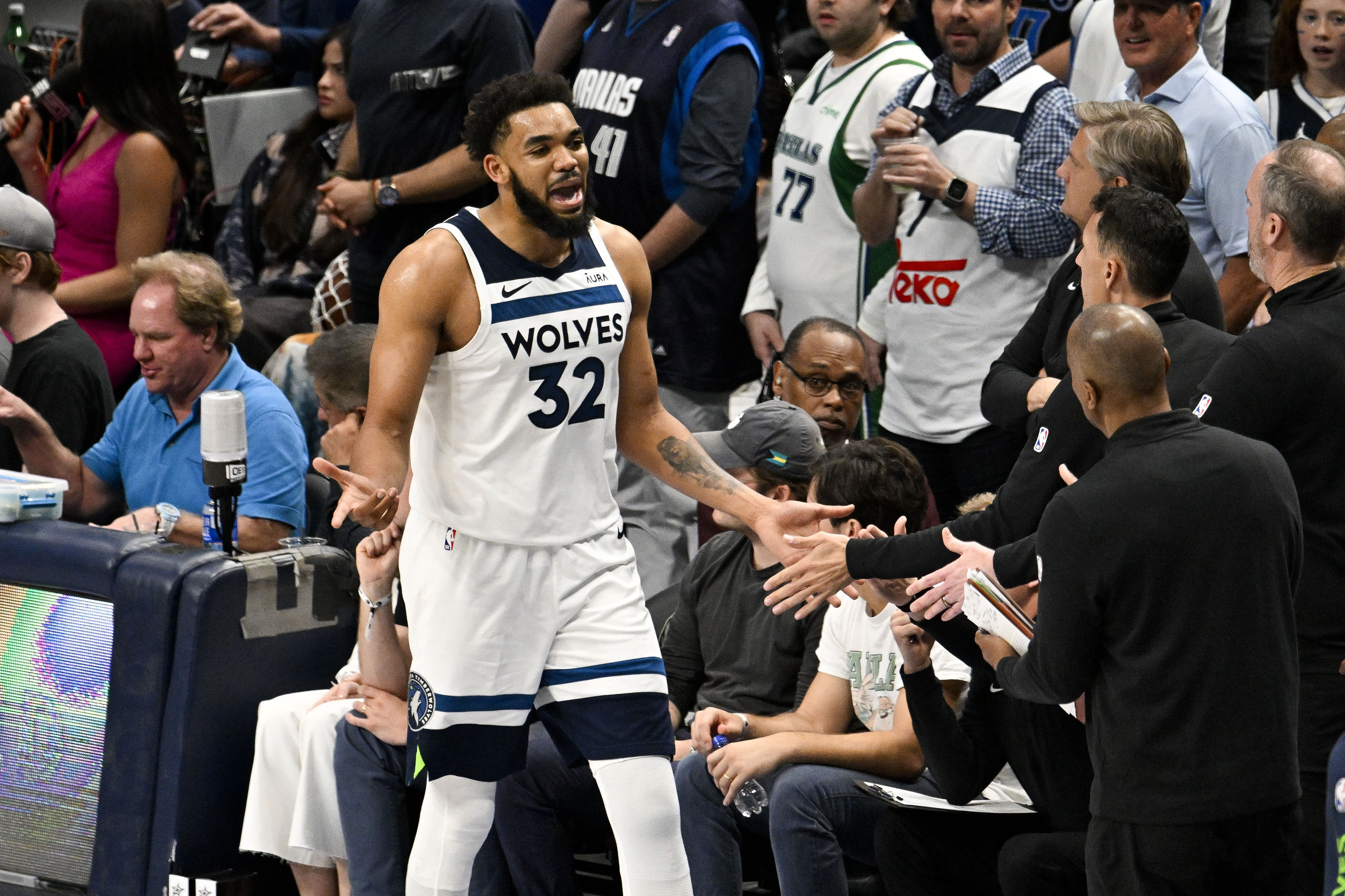 NBA: Playoffs-Minnesota Timberwolves at Dallas Mavericks