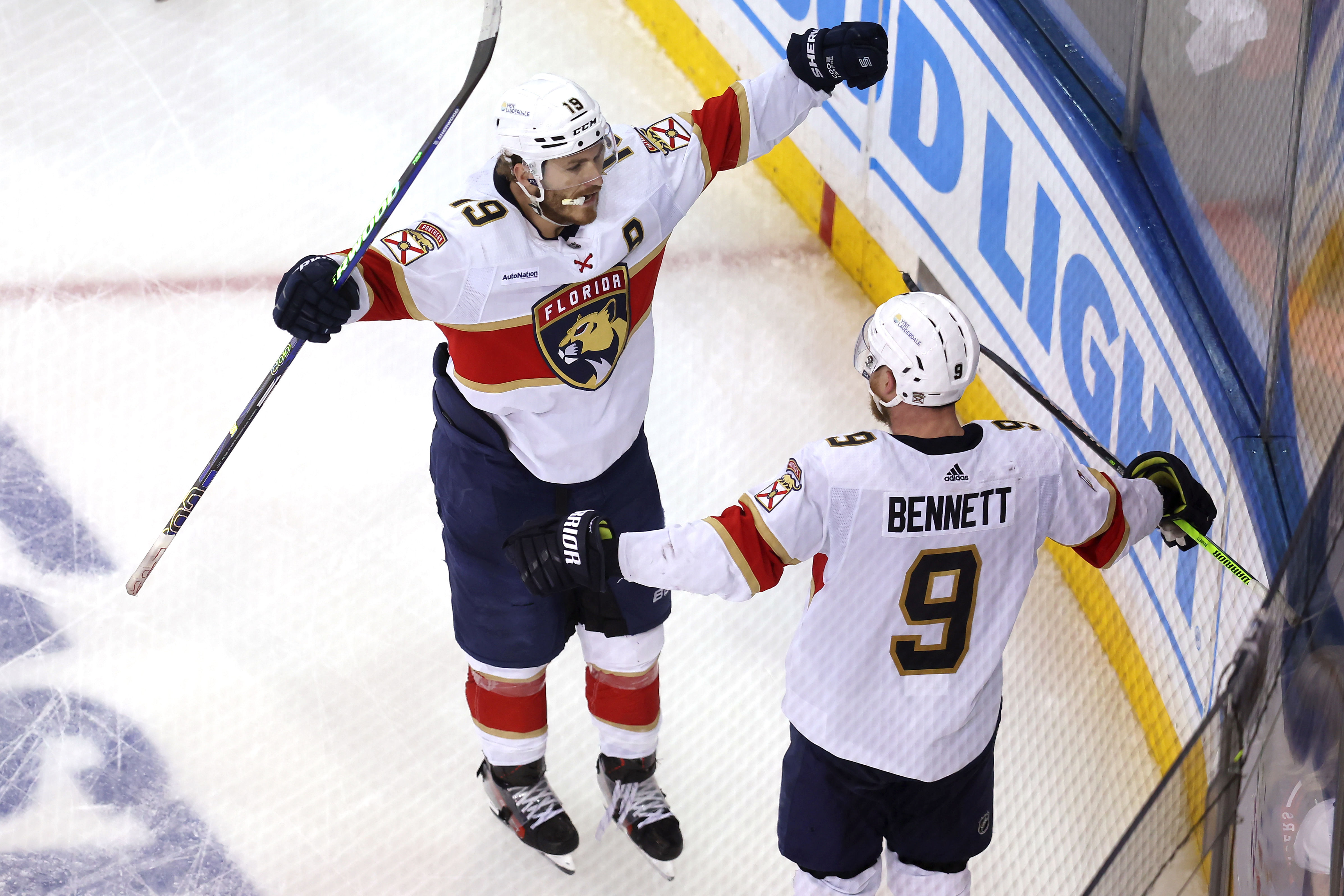 NHL: Stanley Cup Playoffs-Florida Panthers at New York