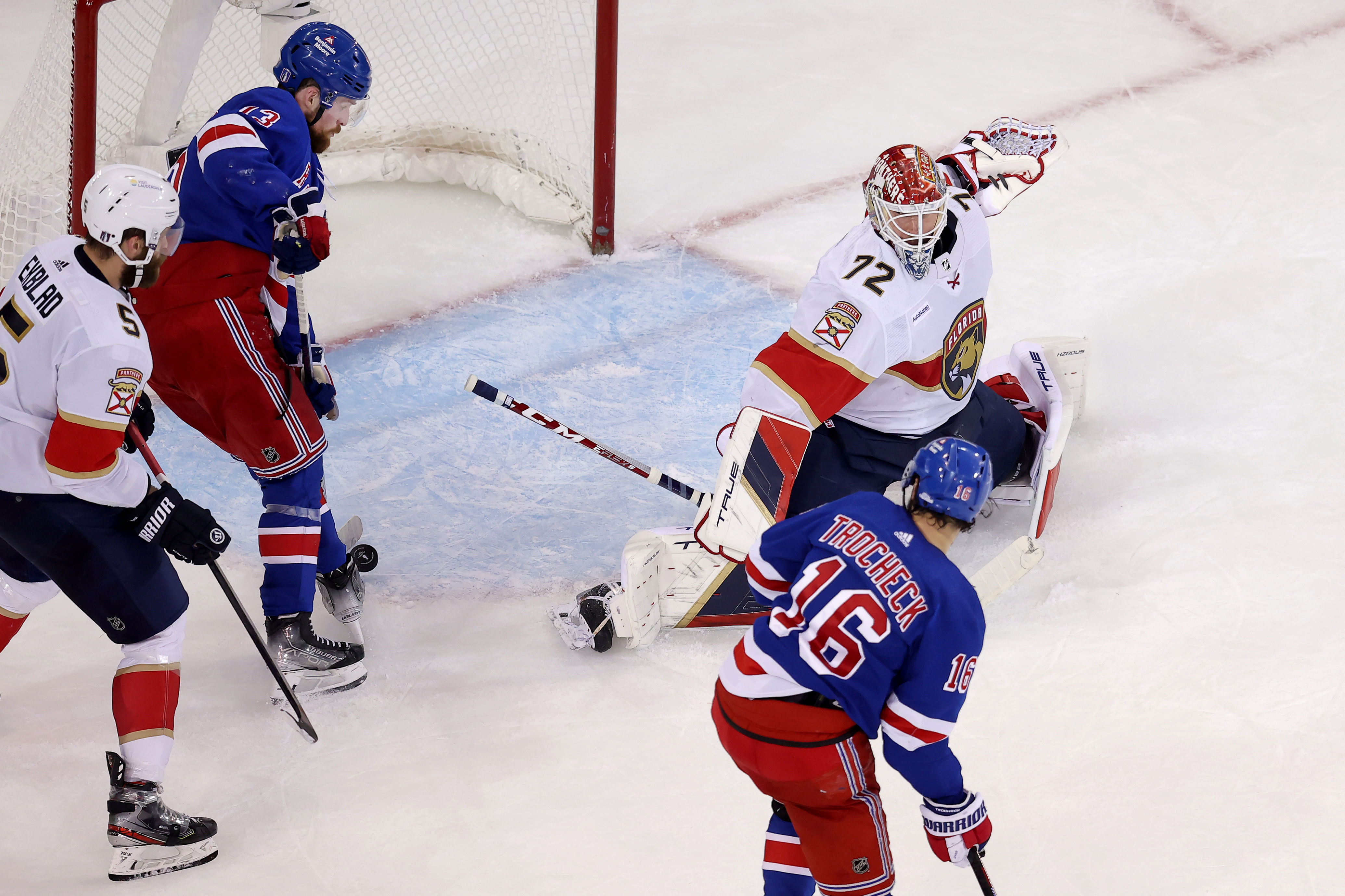 NHL: Stanley Cup Playoffs-Florida Panthers at New York Rangers