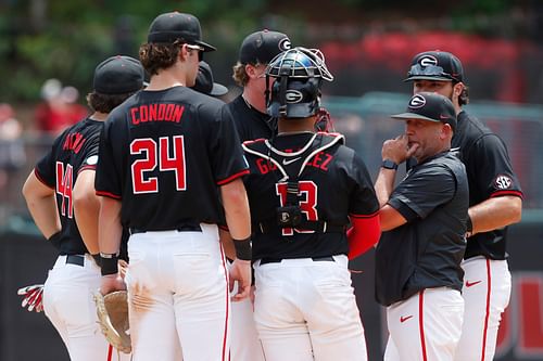 Georgia squeaked out a win to open play in the Athens Regional. Georgia star Charlie Condon is just one player on display for future MLB Draft purposes.