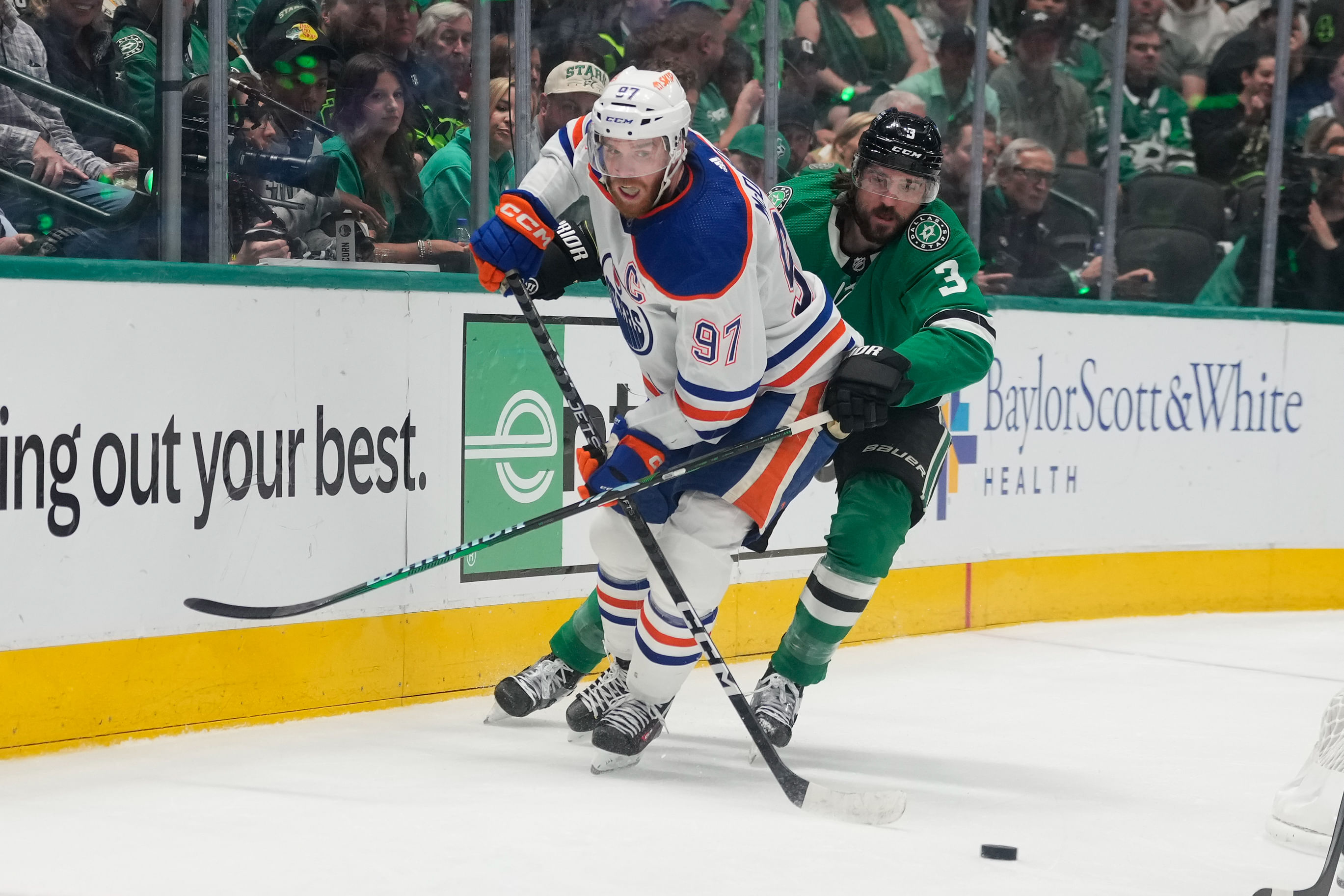 NHL: Stanley Cup Playoffs-Edmonton Oilers at Dallas Stars