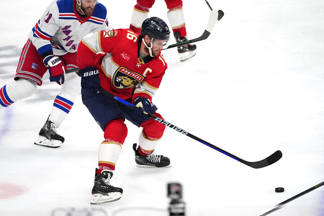 NHL: Stanley Cup Playoffs-New York Rangers at Florida Panthers