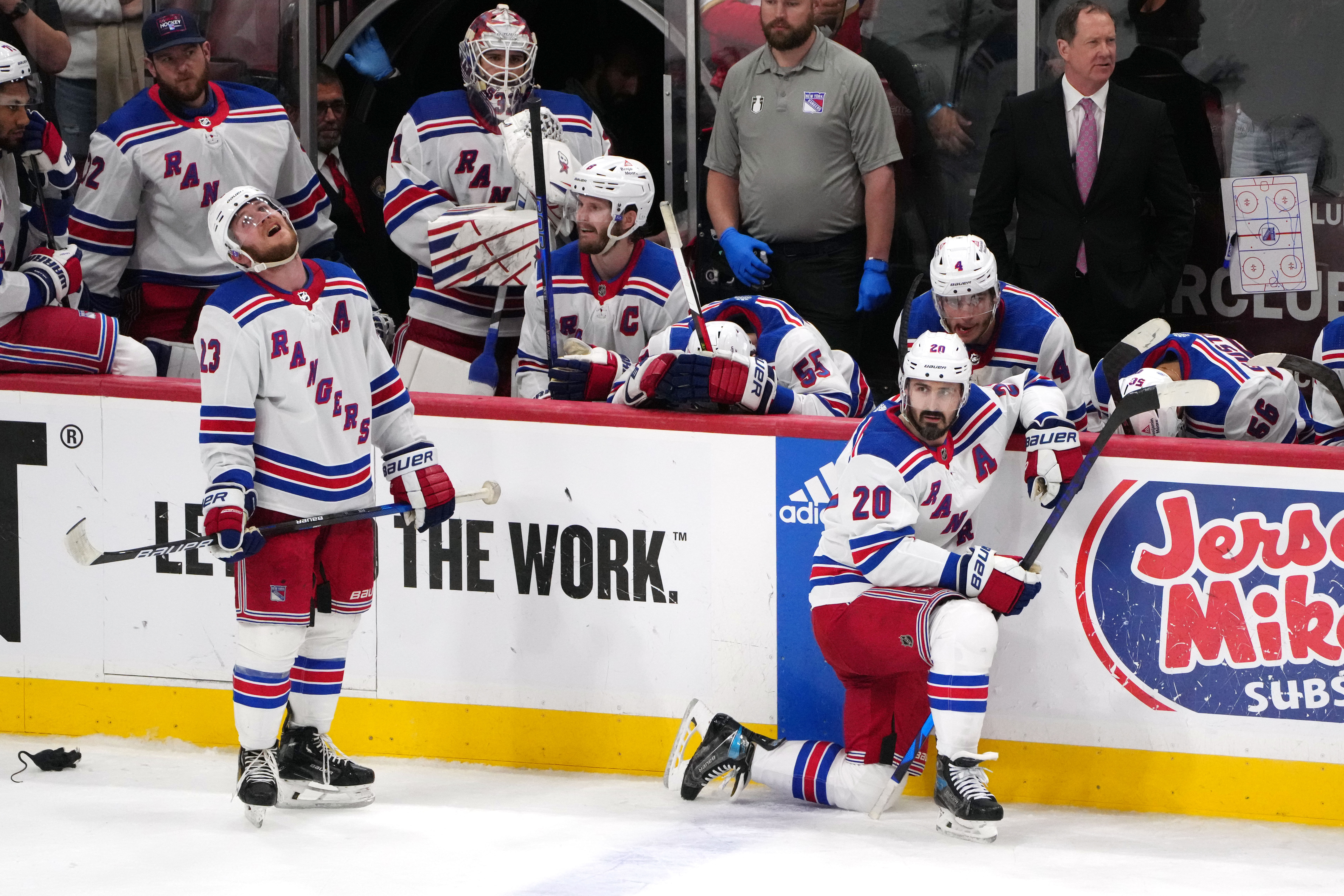 NHL: Stanley Cup Playoffs-New York Rangers at Florida Panthers