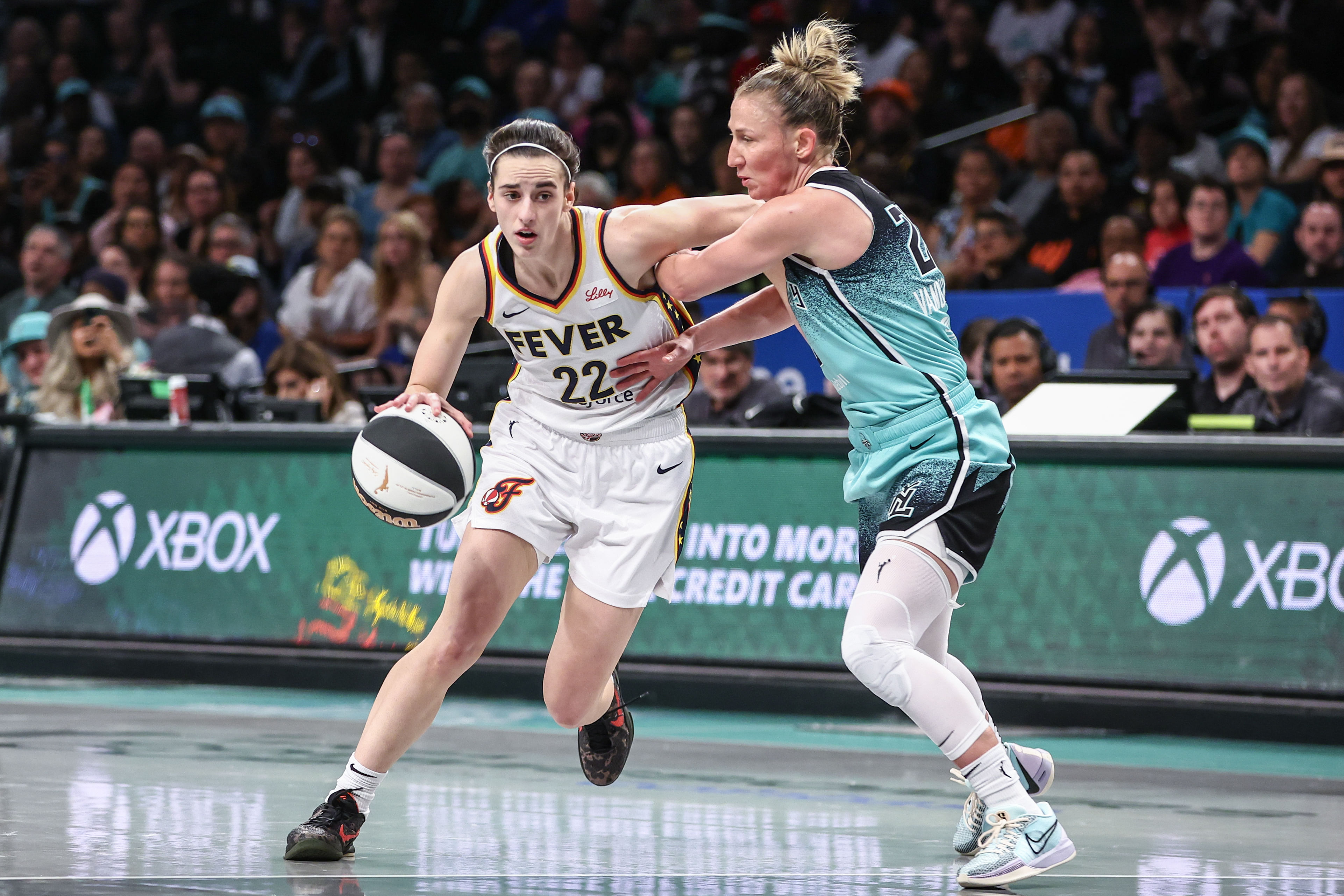 WNBA: Indiana Fever at New York Liberty