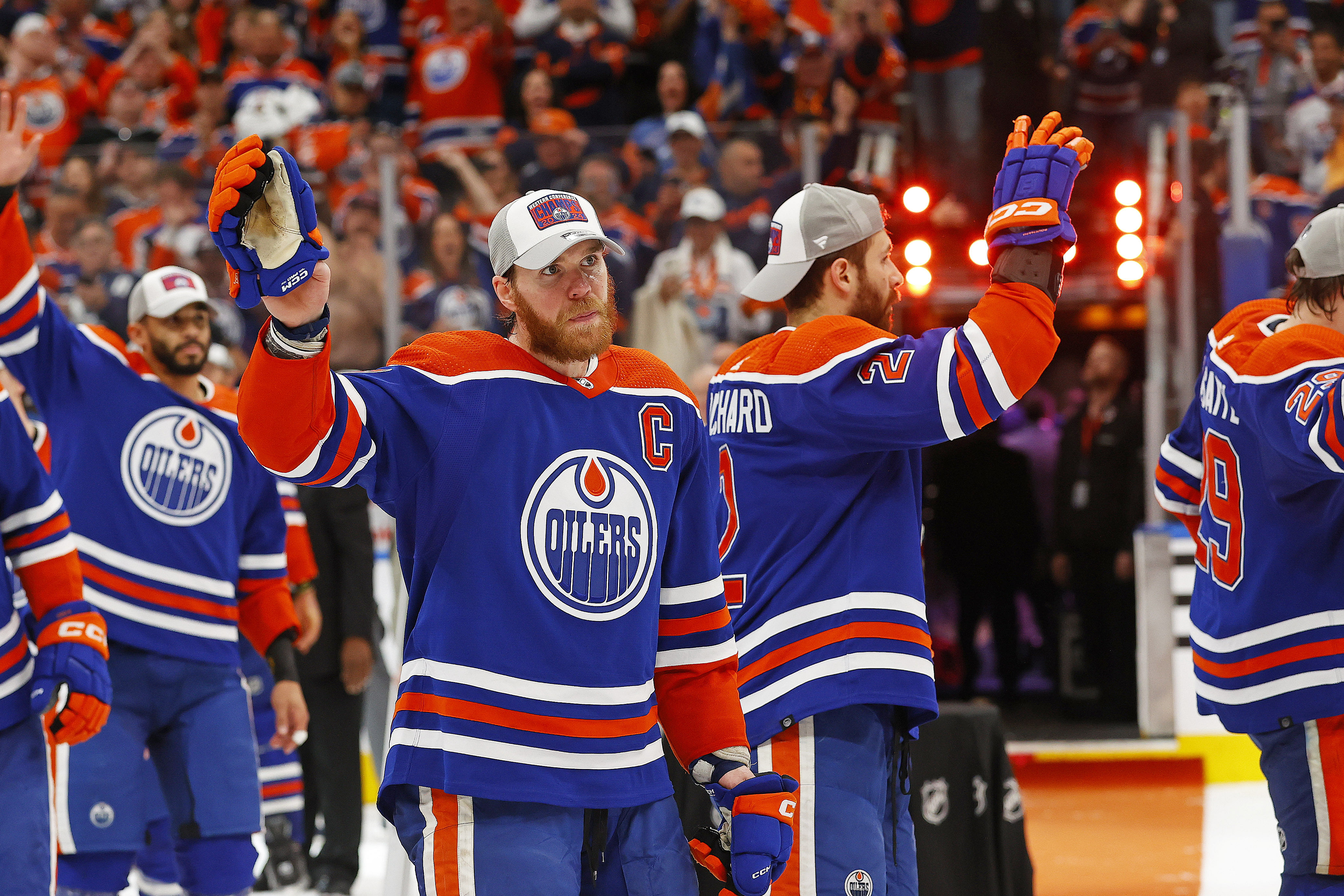 NHL: Stanley Cup Playoffs-Dallas Stars at Edmonton Oilers