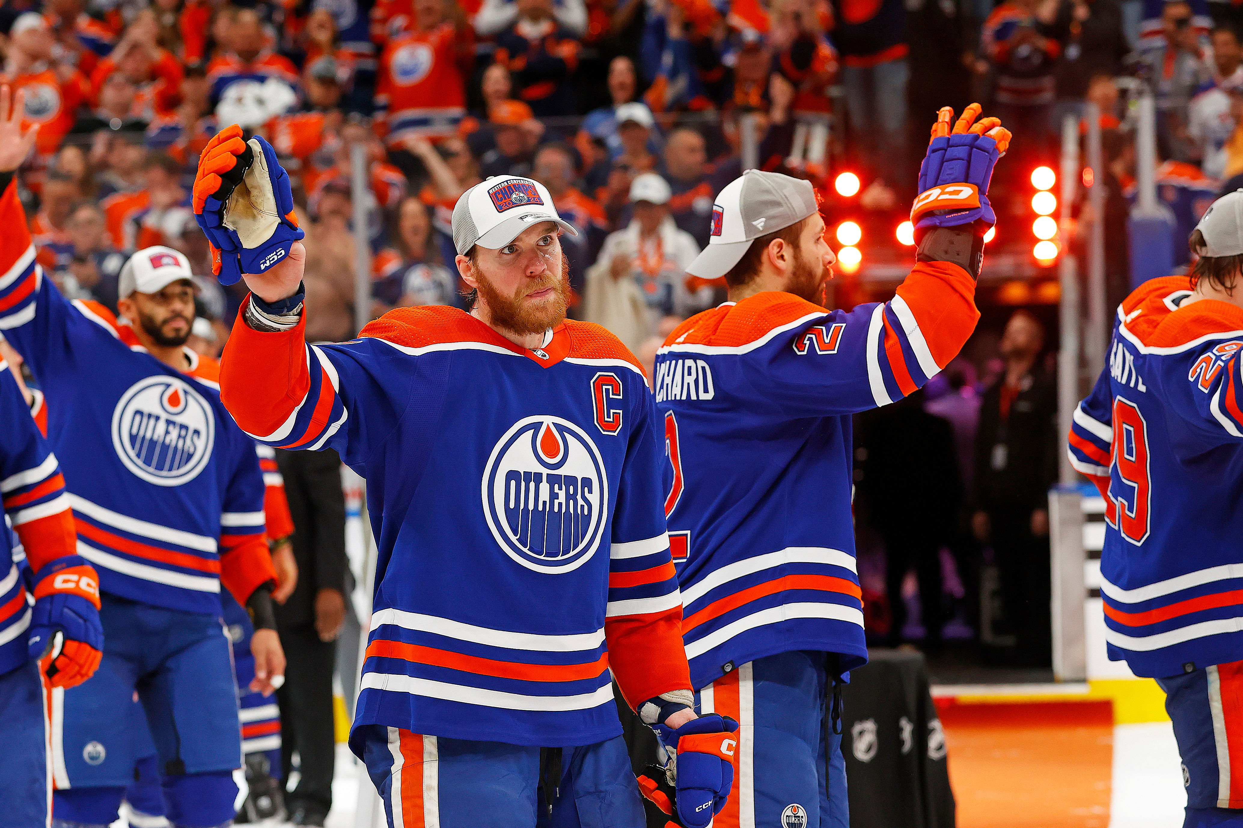 NHL: Stanley Cup Playoffs-Dallas Stars at Edmonton Oilers