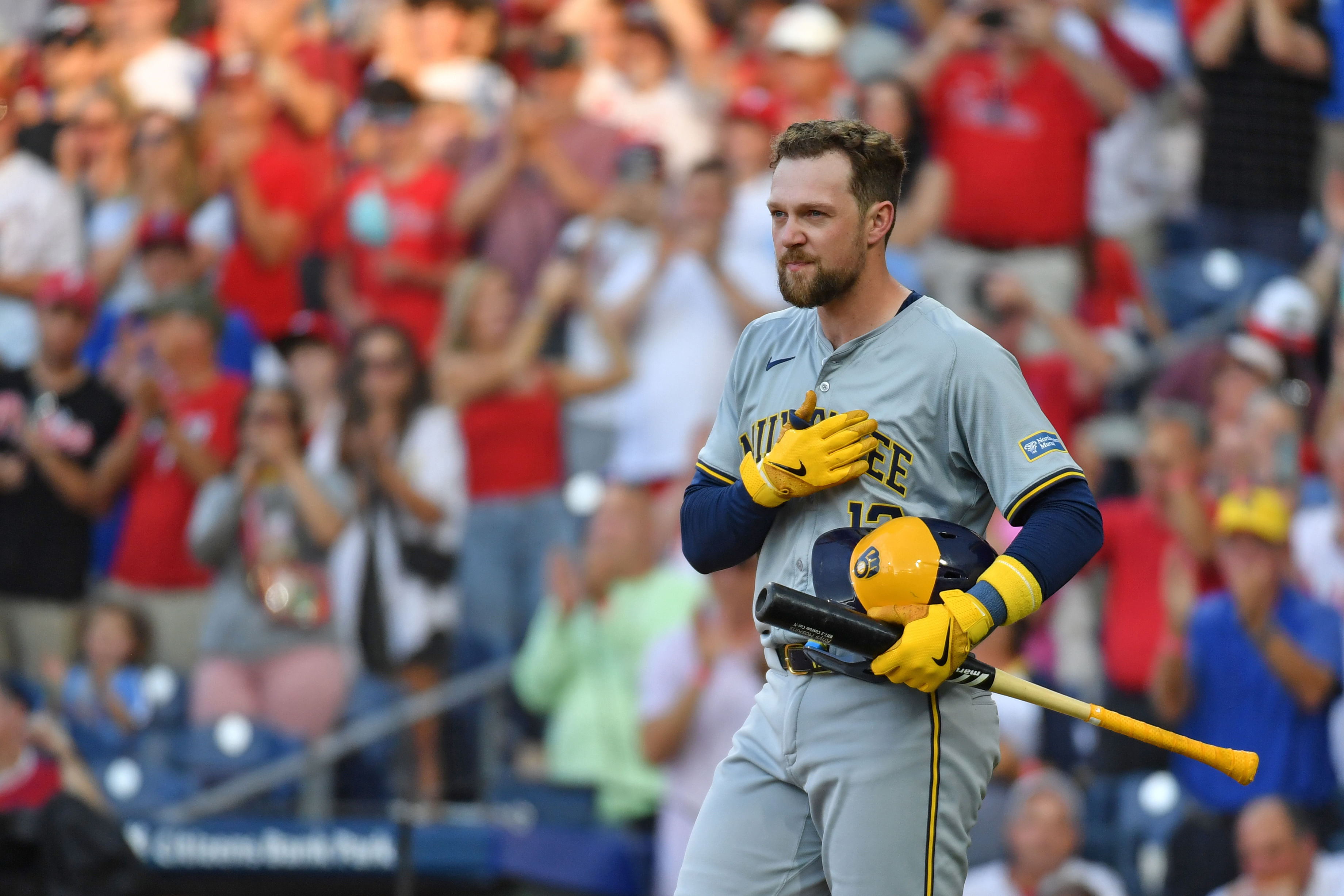 MLB: Milwaukee Brewers at Philadelphia Phillies